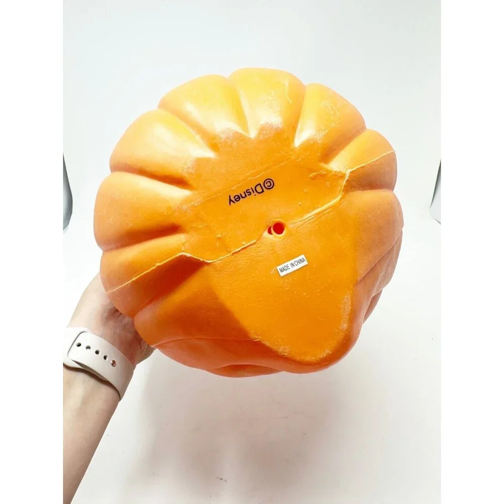 Mickey Mouse Light Up Jack-O-Lantern Plastic‎ Blow Mold Pumpkin Disney Decor